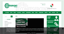 Desktop Screenshot of confesercenti.ar.it